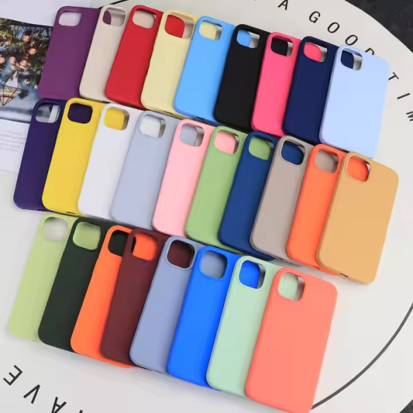 Original Shockproof Silicon Mobile Phone Cases for Apple iPhone Silicone Case 16 15 14 Pro Max