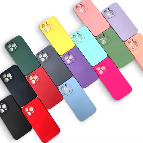 Custom logo Shockproof Silicon case for iphone Xr case Silicone Phone case 15 16 Pro Max - Image 2
