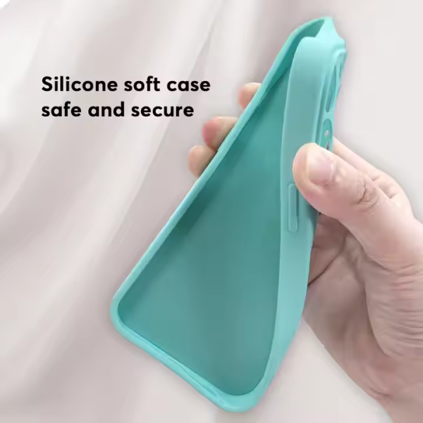 Custom LOGO Mobile Silicone Phone Case for Apple iPhone Case Silicone 16 15 14 Pro Max - Image 4