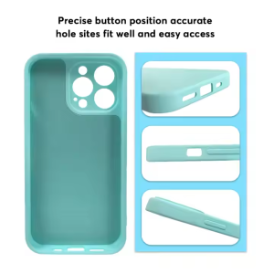 Custom LOGO Mobile Silicone Phone Case for Apple iPhone Case Silicone 16 15 14 Pro Max