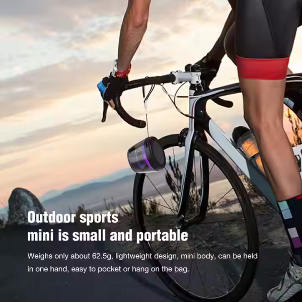 Magnetic Bluetooth Speaker with RGB for Camping Party Outdoor - Image 3