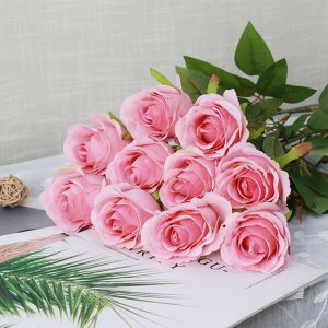 Artificial flower, Single pile rose imitation flower