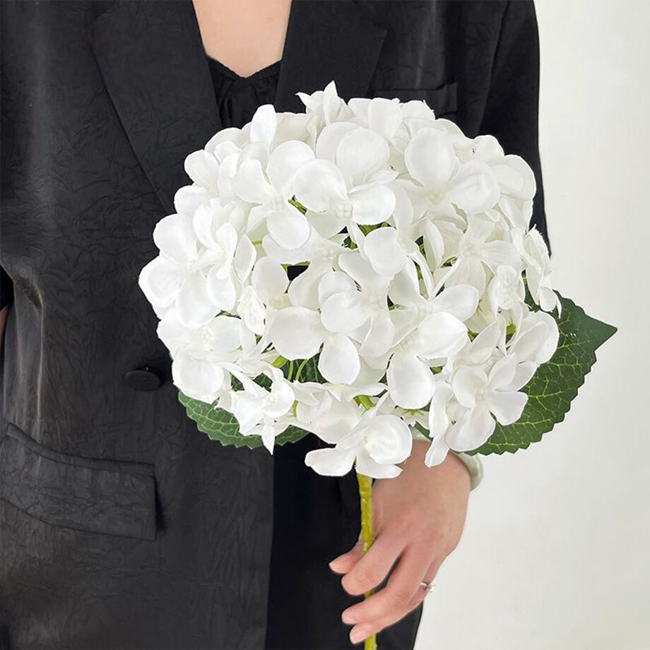 Ultra-high-fidelity 3D printed hydrangea wedding flower set - customizable logo, mixed batch available - Image 2