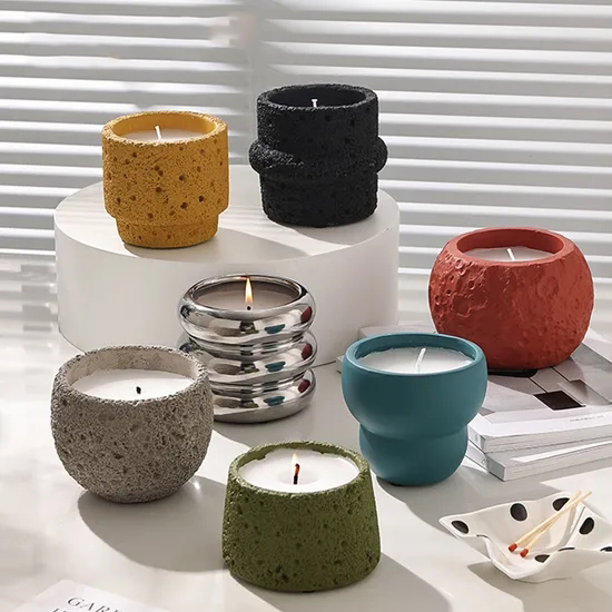 crafts and creative candles