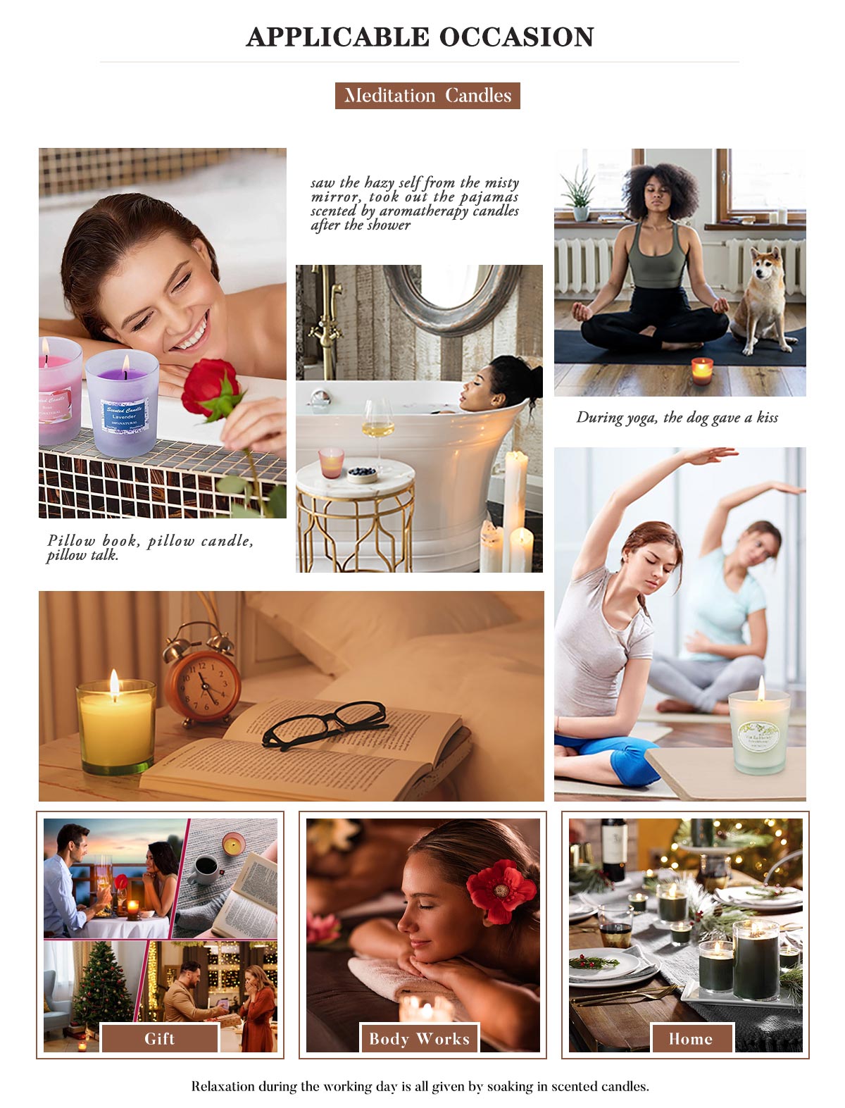 crafts and creative candles