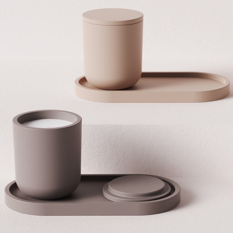 Scented Candle, Ceramic Jar, Cement Products, Crystal Crafts