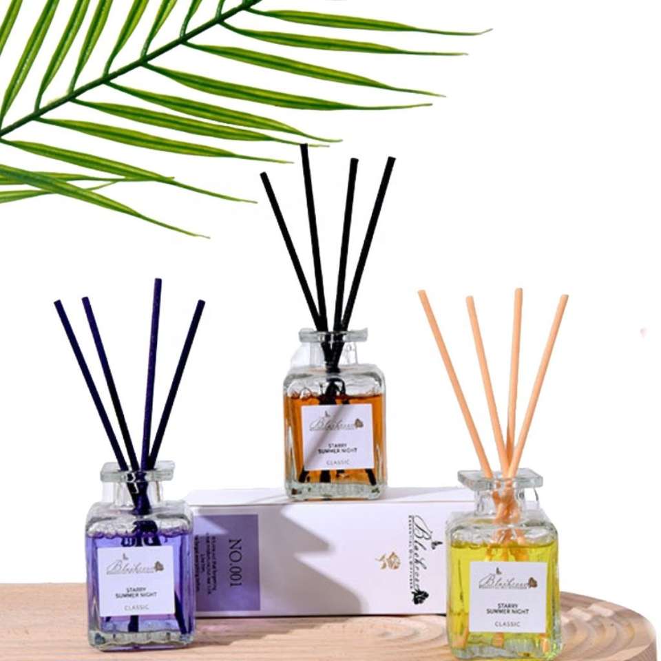 Reed Diffuser, Reed Diffuser Set, Rattan Diffuser Sticks/Fiber Diffuser Sticks/Shaped Rattan Sticks/Willow Diffuser Sticks, Sola Flowers, Rattan Decorations