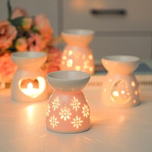 Ceramic Aromatherapy Stove for Candle Essential Oil