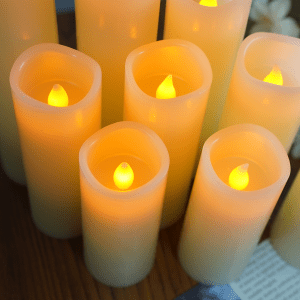 realistic flameless candles