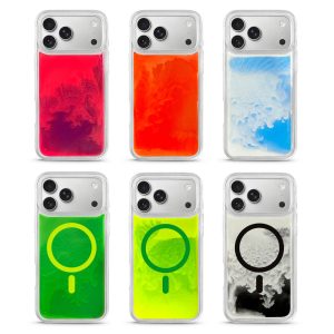Shockproof Sand Custom Quicksand Phone Case for 16 17 Pro Max