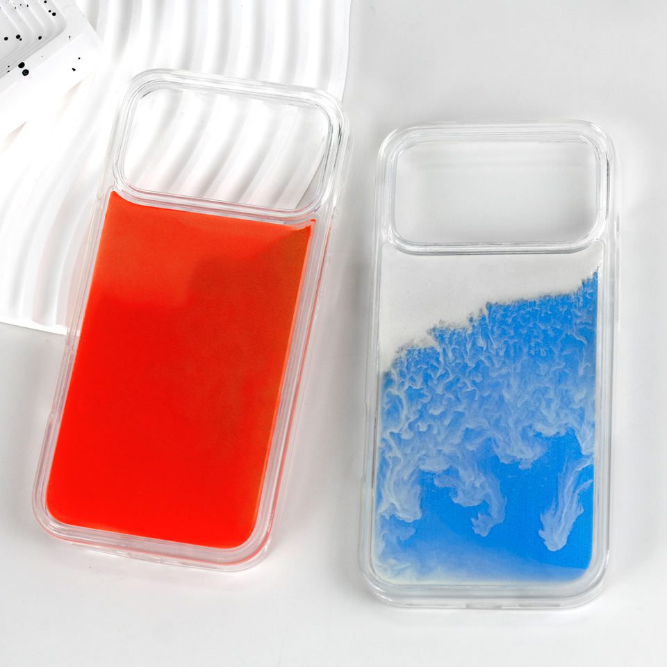 Custom Luminous Neon Sand Smart Phone Case