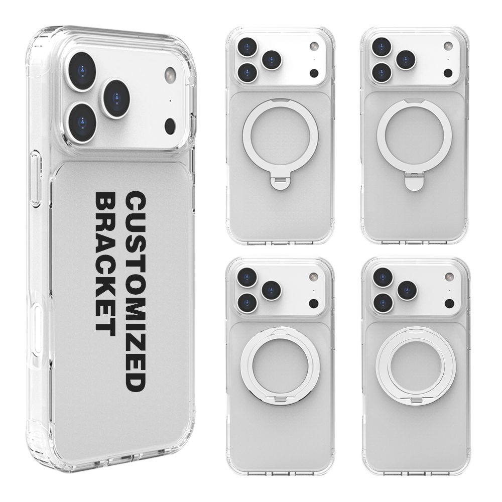 wholesale Custom Magnetic Shockproof Phone Cover with Ring Holder factory price