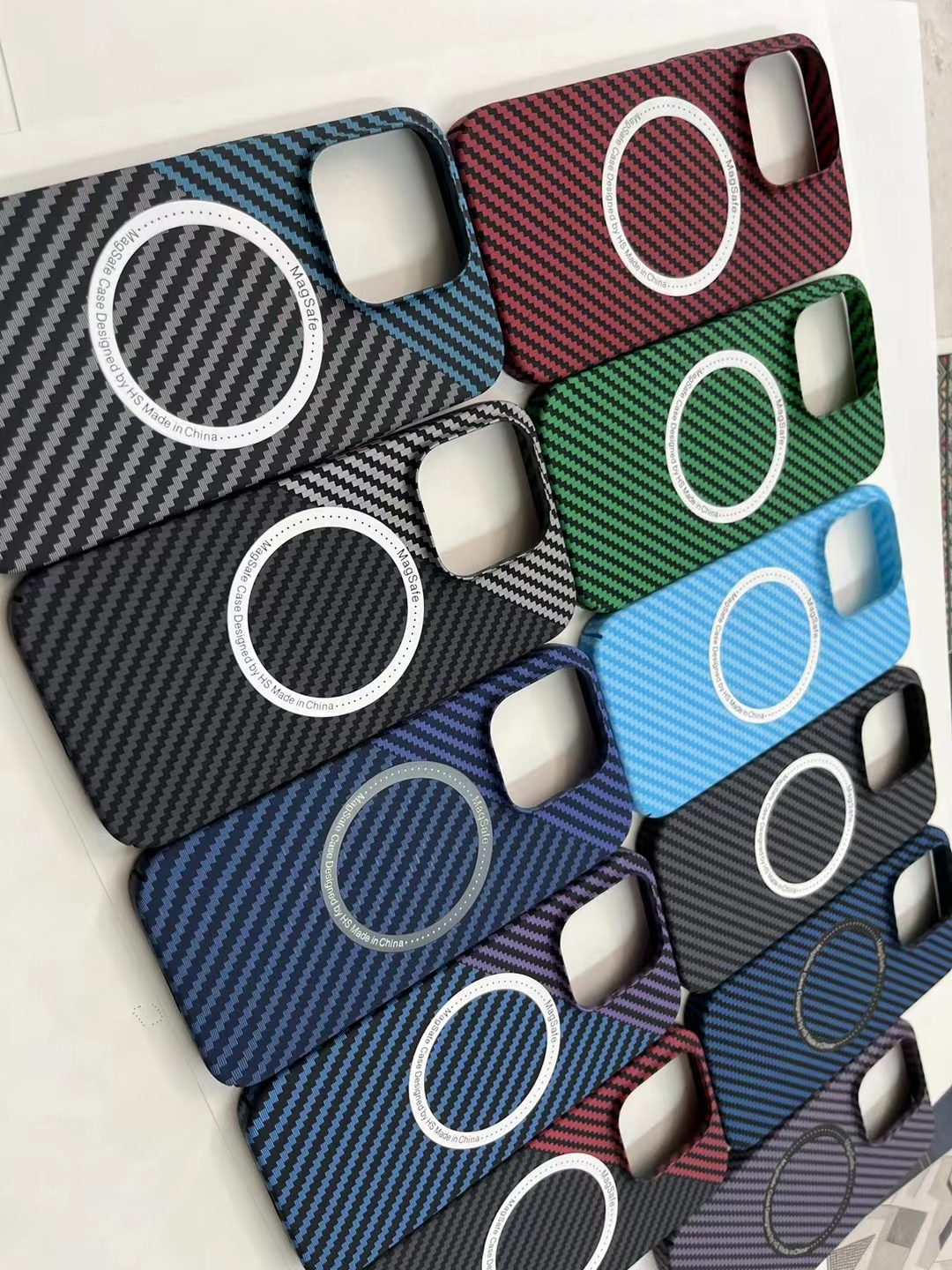 custom magnetic water transfer printing pc phone case