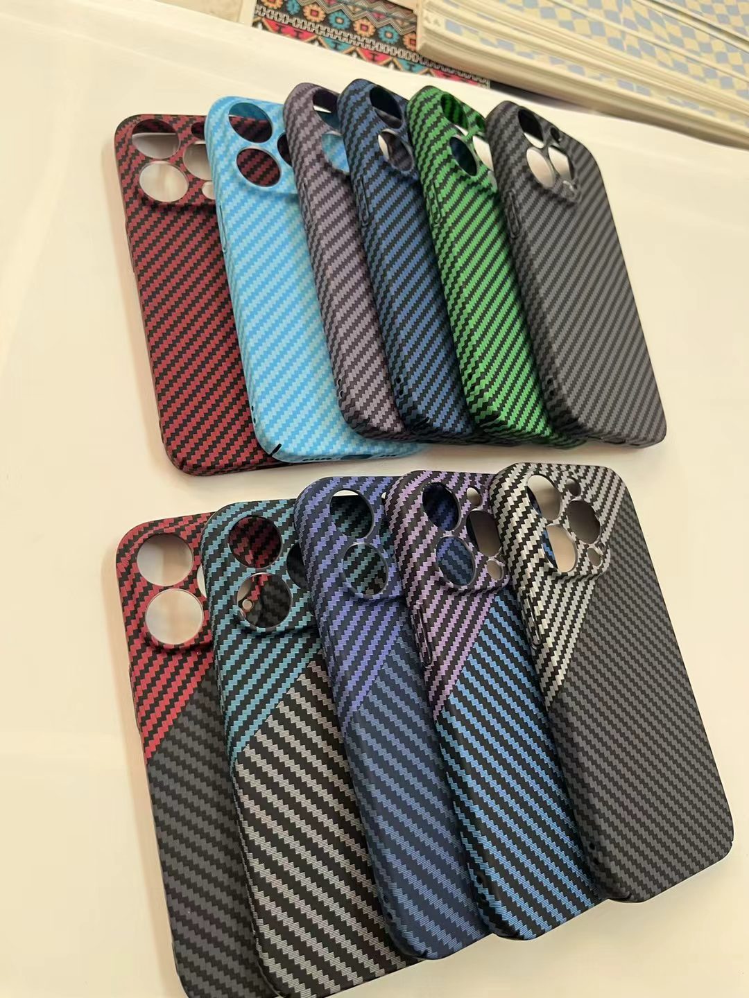 custom water transfer printing pc phone case