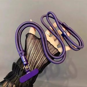 Phone Chain Factory Wholesale Low Price Phone Lanyard Plastic Acrylic Beaded Cute Keychain Pendant Beaded Mobile Phone Charms