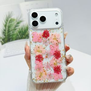 Wholesale Low Price Phone case foriphone samsung Gold Leaf Resin Phone Case